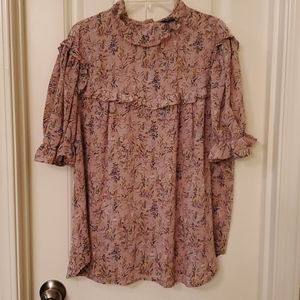 Mauve blouse